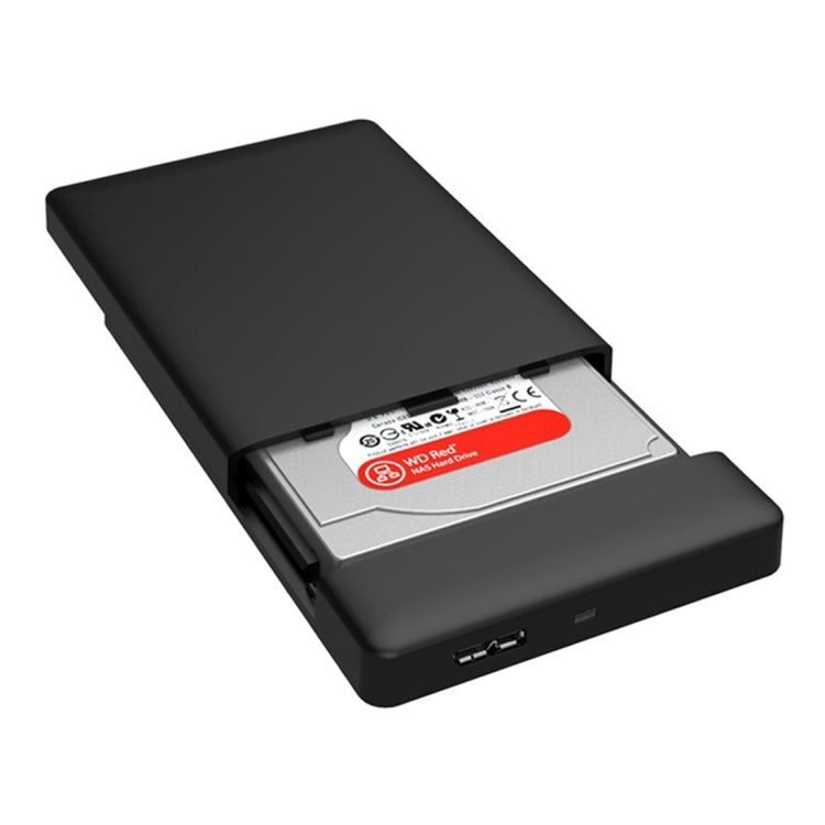 ORICO 2588US3 USB3.0 Caja de almacenamiento de caja de Disco Duro externo Para computadora Portátil SATA HDD / SSD de 2.5 pulgadas de 9.5 mm (Negro)