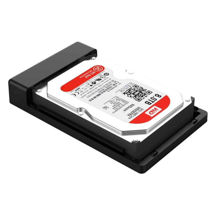 ORICO 3588C3 SATA 3.0 vers USB-C / Type-C 2,5 / 3,5 pouces SSD / SATA HDD Prise en charge du stockage Protocole UASP (Noir)