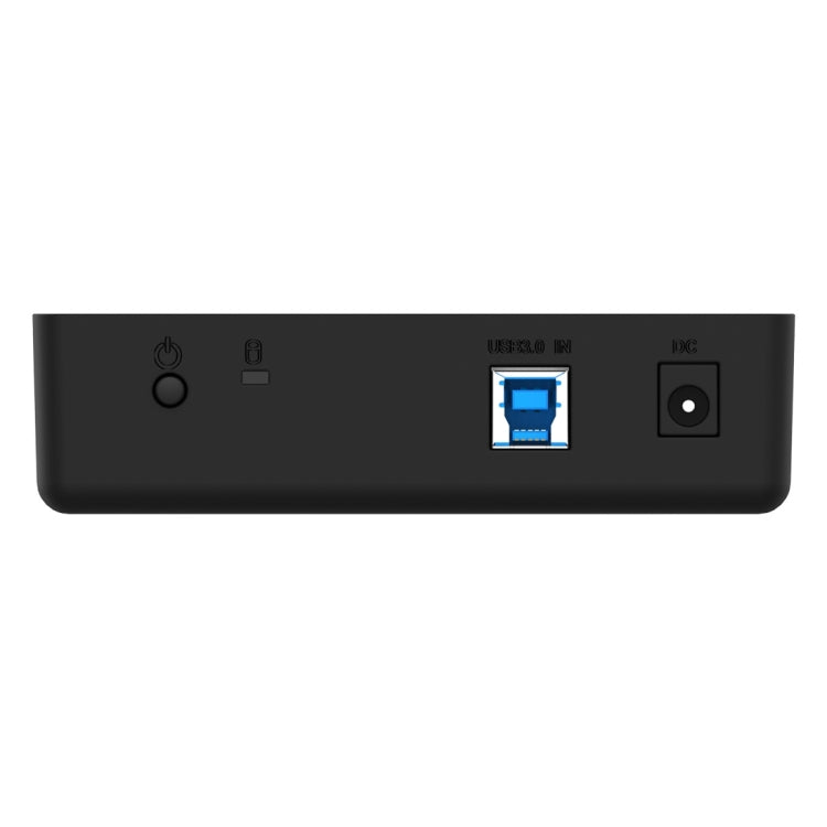 ORICO 3588US3 USB 3.0 Type-B 2.5/3.5 pouces SSD/SATA HDD Boîtier de Stockage de Disque Dur pour Ordinateur Portable de Bureau (Noir)
