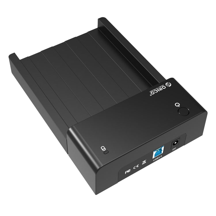 ORICO 6518US3 USB 3.0 Type-B 2,5/3,5 pouces Station d'accueil HDD sans outil Boîtier de stockage externe Boîtier de disque dur (Noir)