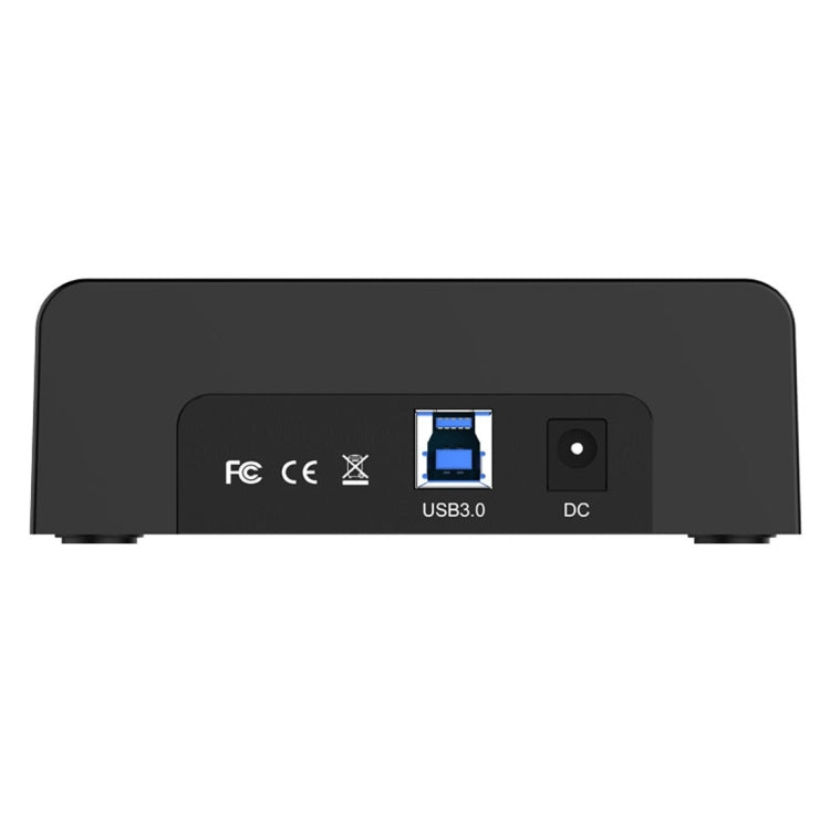 ORICO 6518US3 USB 3.0 Type-B 2.5 / 3.5 pulgadas Estación de acoplamiento HDD sin Herramientas Caja de almacenamiento externo Caja de Disco Duro (Negro)