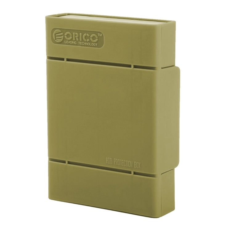 ORICO PHP-35 Boîtier de disque dur SATA 3,5 pouces Boîtier de protection de disque dur (vert armée)
