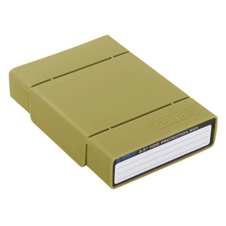 ORICO PHP-35 3.5 inch SATA Hard Drive Enclosure Hard Drive Disk Protection Enclosure (Army Green)