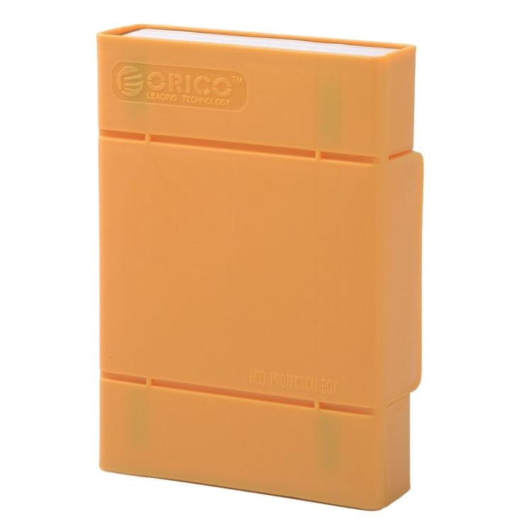 ORICO PHP-35 3.5 inch SATA Hard Drive Enclosure Hard Drive Protection Box Cover Box (Orange)