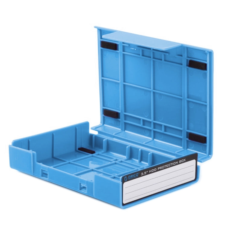 ORICO PHP-35 3.5 inch SATA Hard Drive Enclosure Hard Drive Protection Box Cover Box (Blue)