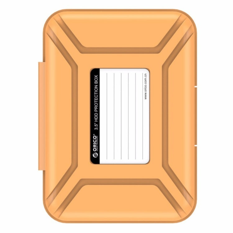 ORICO PHX-35 Caja de Disco Duro SATA de 3.5 pulgadas Caja de Protección de disco de Disco Duro (Naranja)