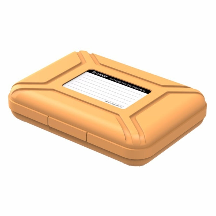ORICO PHX-35 3.5 inch SATA Hard Drive Enclosure Hard Drive Disk Protection Enclosure (Orange)