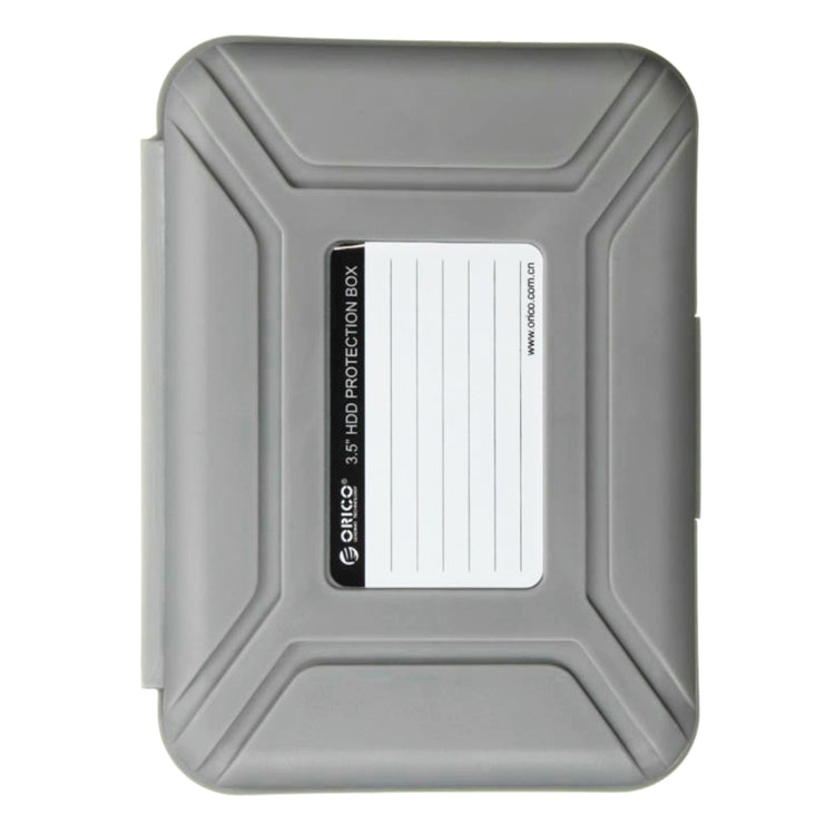 ORICO PHX-35 3.5 inch SATA Hard Drive Enclosure Hard Drive Protection Box Cover Box (Gray)