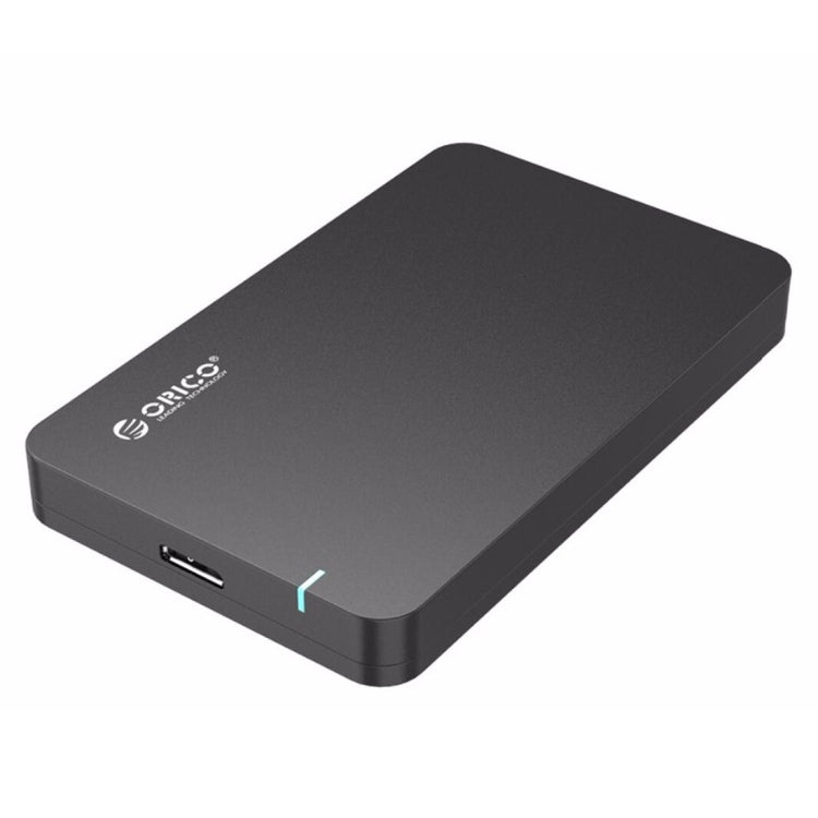 ORICO 2569S3 USB3.0 Micro-B Caja de almacenamiento de caja de Disco Duro externo Para 9.5 mm 2.5 pulgadas SATA HDD / SSD (Negro)