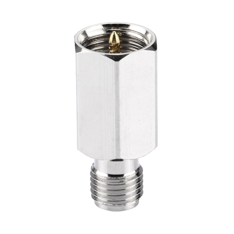 FME Male to SMA Female Connector Adapter (Silver)