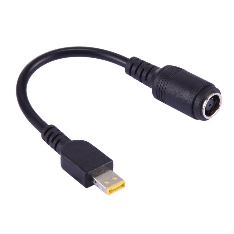 7.9X5.5mm Square Male Female to Lenovo Power Adapter Cable For Lenovo Laptop length: about 10cm