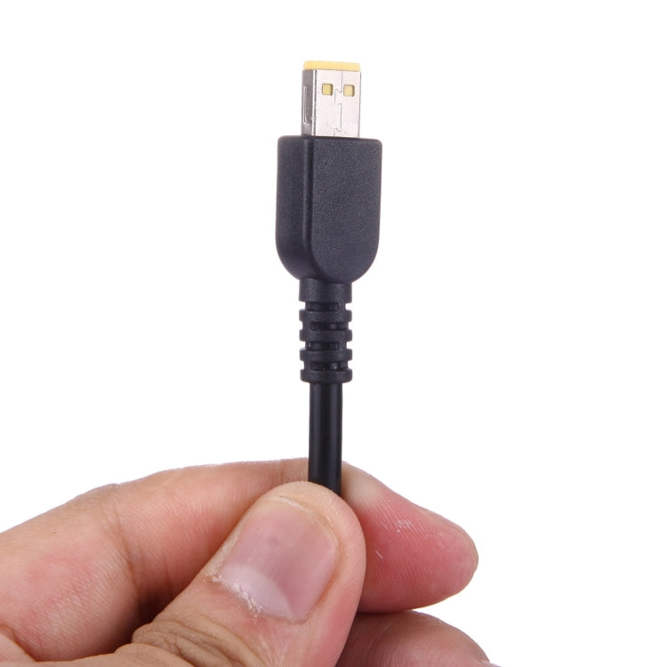 7.9X5.5mm Square Male Female to Lenovo Power Adapter Cable For Lenovo Laptop length: about 10cm