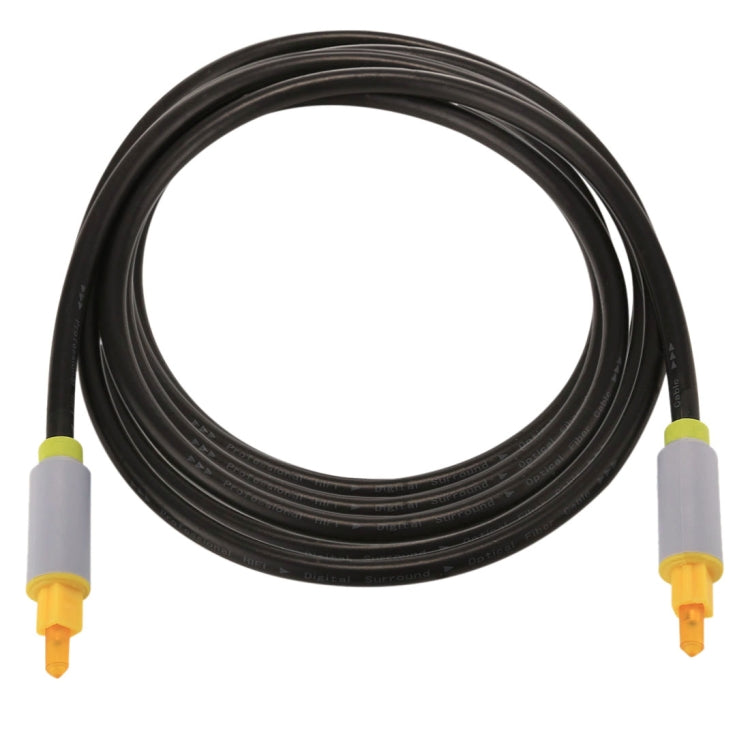 Cable de Audio óptico Digital de 2m OD5.0 mm Toslink Macho a Macho