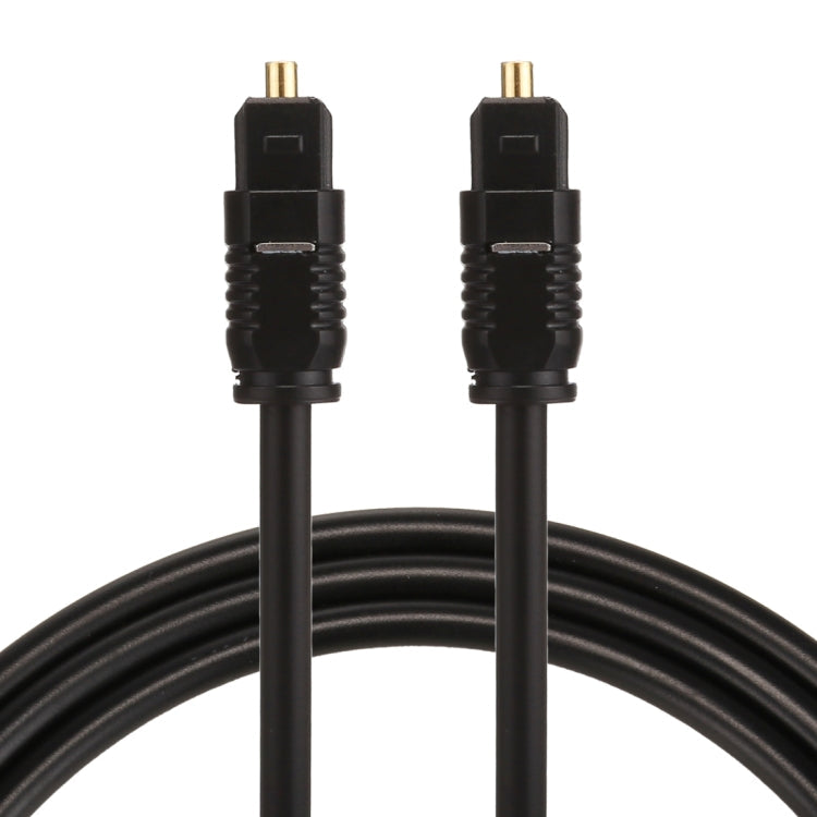 Câble audio optique numérique EMK 1 m OD4.0 mm Toslink mâle vers mâle