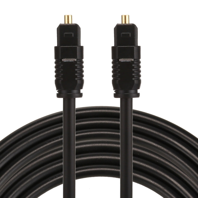 Câble audio optique numérique EMK 5 m OD4.0 mm Toslink mâle vers mâle
