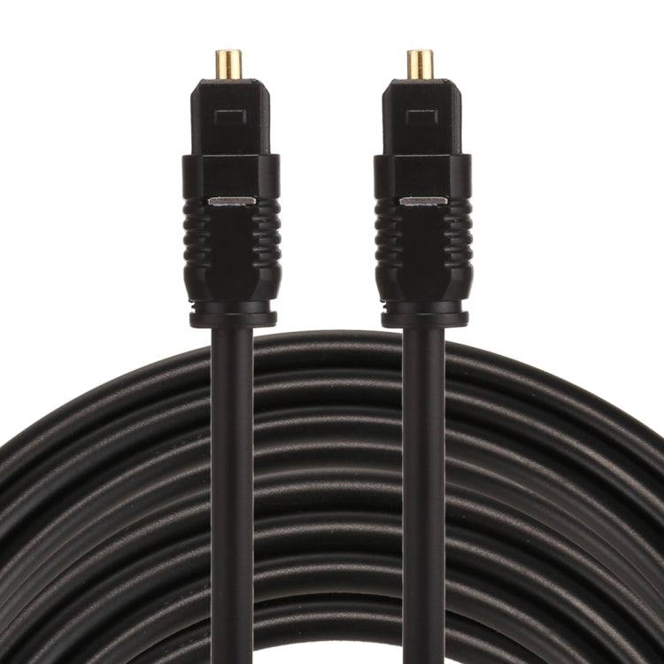 Câble audio optique numérique EMK 10 m OD4.0 mm Toslink mâle vers mâle