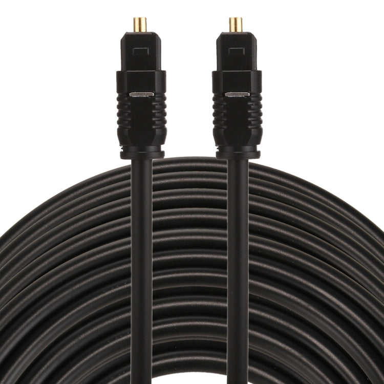 Cable de Audio óptico Digital EMK 30m OD4.0 mm Toslink Macho a Macho