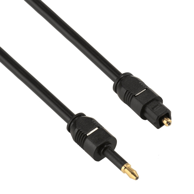 1m OD4.0mm Toslink Male to 3.5mm Mini Toslink Male Digital Optical Audio Cable