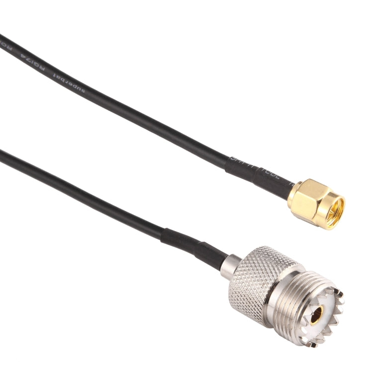 15 cm UHF-Buchse auf SMA-Stecker-Adapter RG174-Kabel