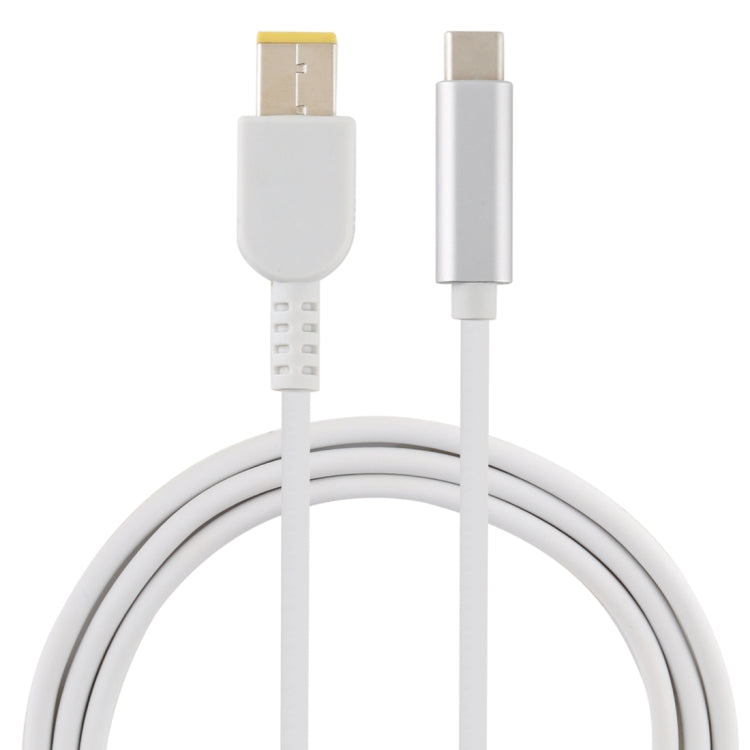 USB-C Type-C to Big Square Male Laptop Power Charging Cable For Lenovo Cable Length: about 1.5m