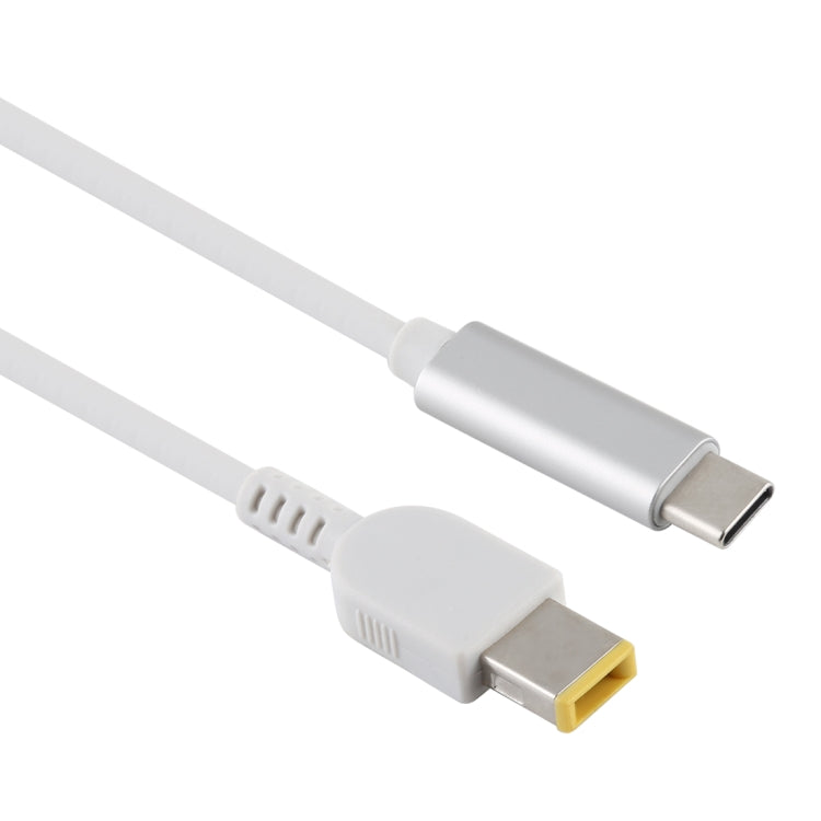 Câble de charge USB-C Type-C vers Big Square Male pour ordinateur portable pour Lenovo Longueur du câble: environ 1,5 m