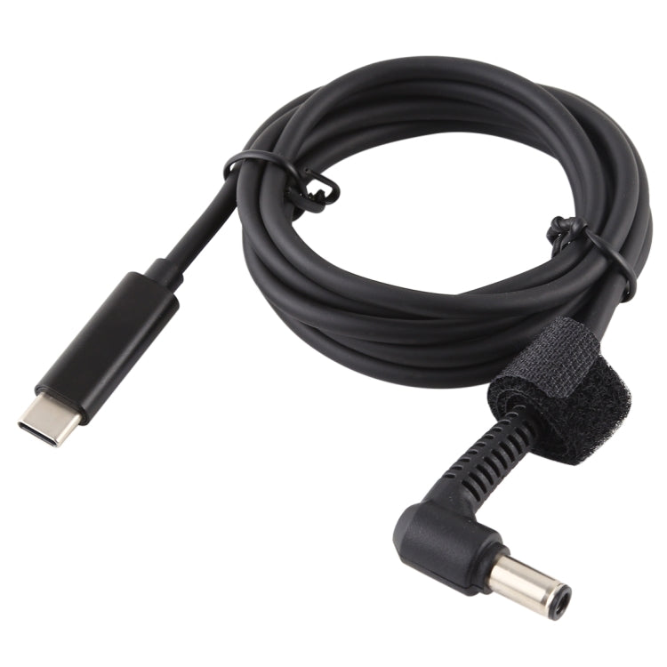 USB-C Type-C a 6.0x0.6 mm Cable de Carga de energía Para Portátil Para Asus Longitud del Cable: aProximadamente 1.5 m