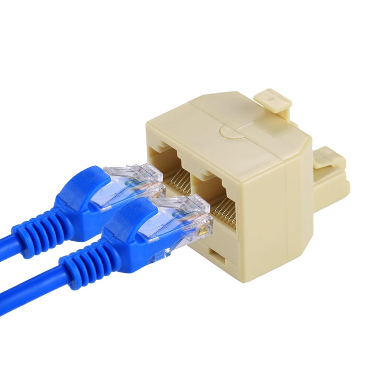 Adaptador de red de Conector Ethernet LAN de dos Puertos RJ45