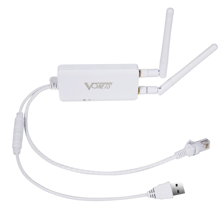 VONETS VAP11S 2.4G Mini Wireless Bridge 300Mbps Repetidor WiFi con 2 Antenas