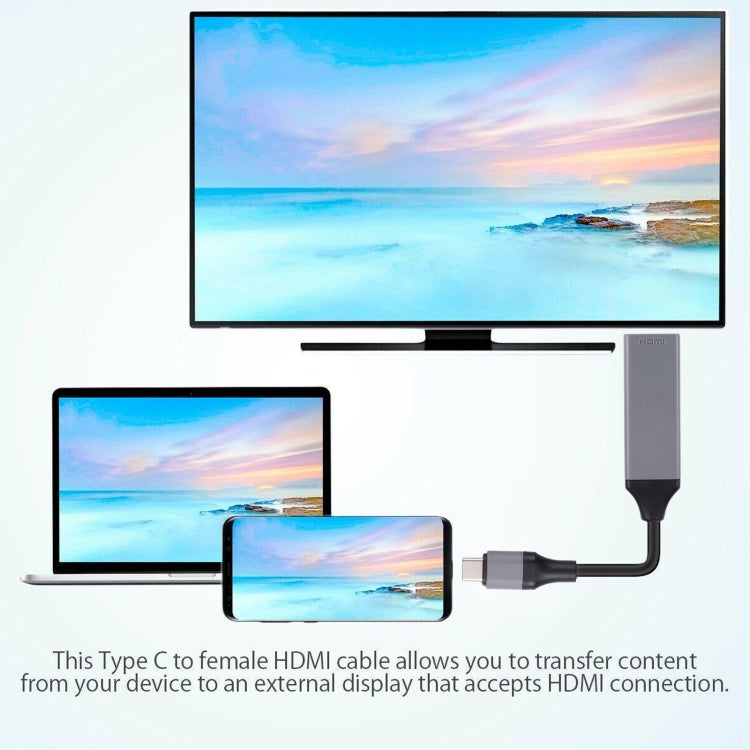 USB-C / Type-C 3.1 to HDMI 4KX2K HDTV Cable Cable length: 20cm