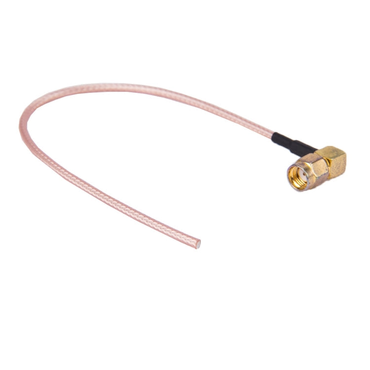 Longueur du câble flexible pour cloison à écrou mâle RP-SMA 2,5 mm : 20 cm