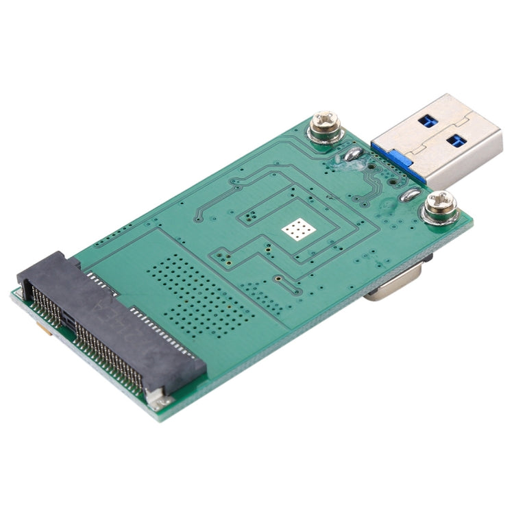 Unidad de Disco Duro de la Placa del Módulo de la Tarjeta del adaptador del convertidor de SSD mSATA a USB 3.0