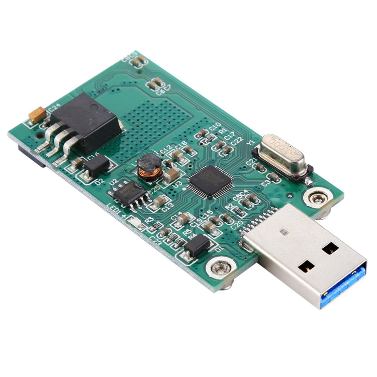 mSATA to USB 3.0 SSD Converter Adapter Card Module Board Hard Drive