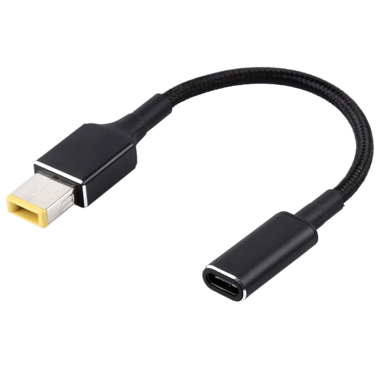 7.9X5.5mm Female to Lenovo YOGA 3 and Big Square (1st Generation) Male Interfaces Power Adapter Cable For Lenovo Laptop length: about 30cm