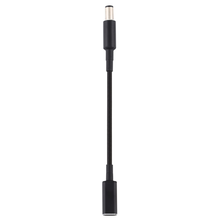 PD 100W 18.5-20V 7.4x0.6 mm to USB-C Type-C Nylon Braided Cable with Adapter For HP