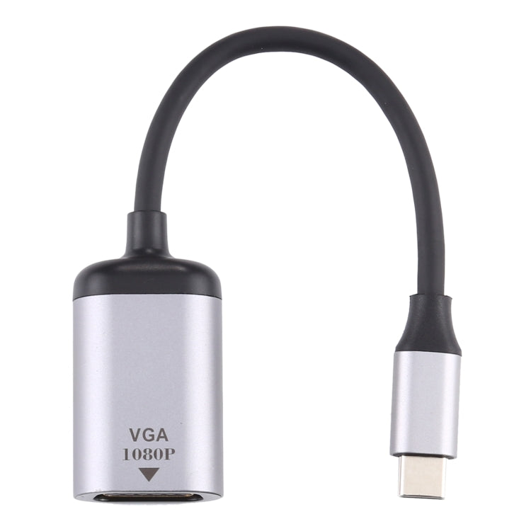 1080P VGA Hembra a Cable adaptador de conexión Macho tipo C / USB-C