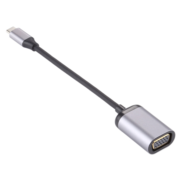 Câble adaptateur de connexion VGA femelle 1080P vers Type-C / USB-C mâle