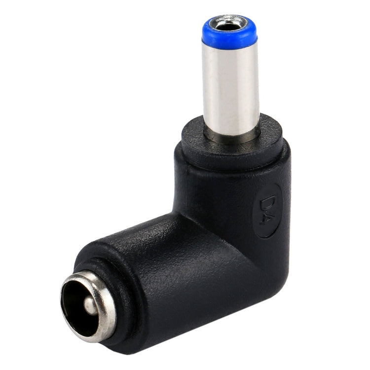 DC 5521 Male to DC 5521 Female Connector Power Adapter For Laptop 90 degree right angle elbow