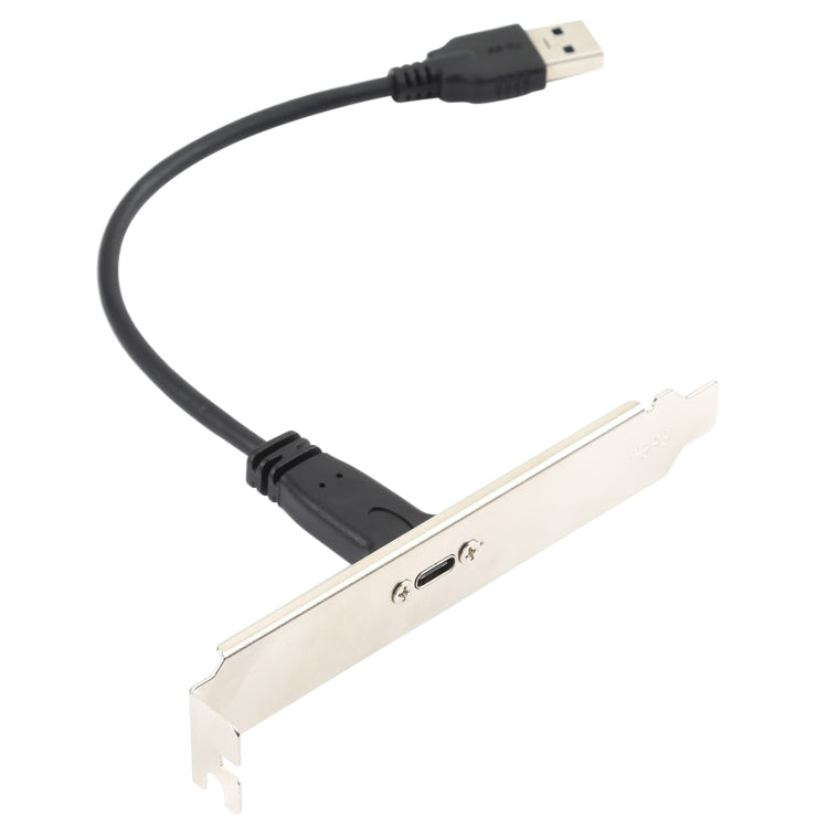 Câble d'extension d'extension d'ordinateur USB-C / TYPE-C femelle vers USB 3.0 avec déflecteur