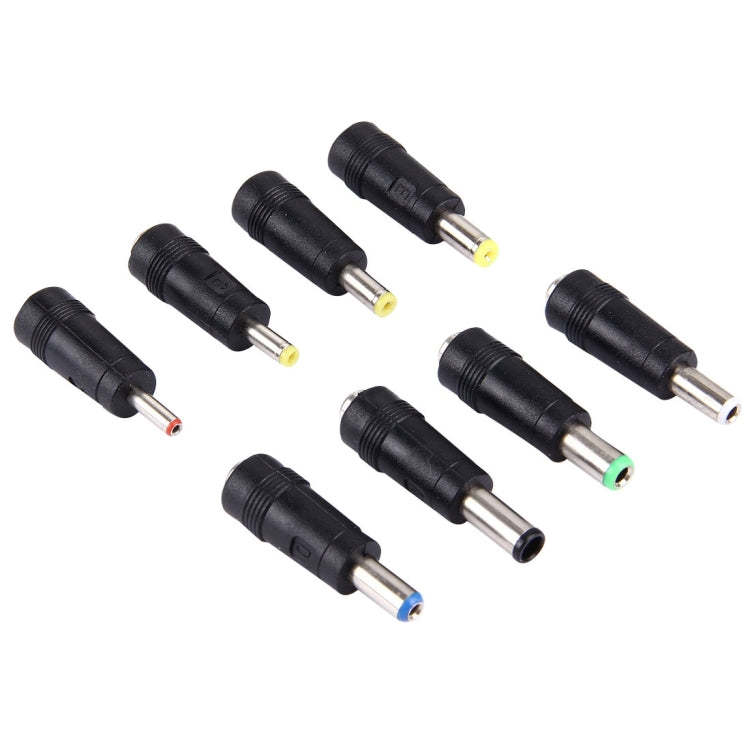 5.5x2.1 mm Female to Multiple Male interfaces 8 in 1 Power Adapters For Laptop HP Sony Acer Asus Dell