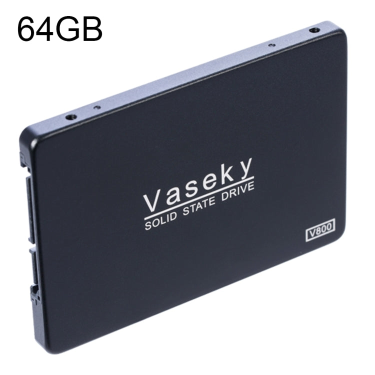 Vaseky V800 64GB 2.5 pouces SATA3 6GB/s Ultra-mince 7mm Solid State Drive SSD Disque dur pour ordinateur portable de bureau