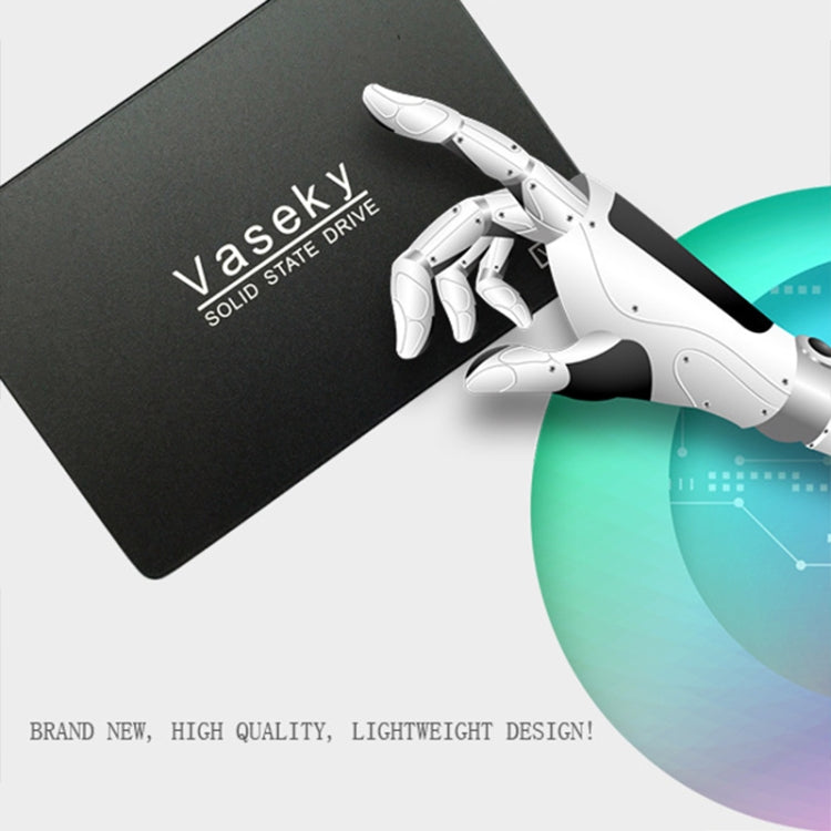 Vaseky V800 640GB 2.5 pouces SATA3 6GB/s Ultra-mince 7mm Solid State Drive SSD Disque dur pour ordinateur portable de bureau