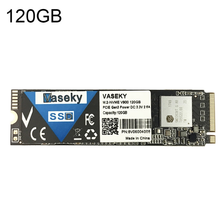 Vaseky M.2-NVME V900 120GB PCIE Gen3 SSD Hard Drive For Desktop Laptop