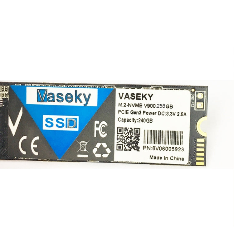 Vaseky M.2-NVME V900 256GB PCIe Gen3 SSD CONCRETE HARD DRIVE For LISTEN LAPTOP
