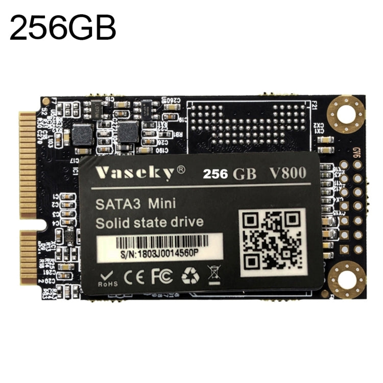 VASYKY V800 256GB 1.8 pulgadas SATA3 Mini Drive de estado sólido interno Módulo MSATA SSD Para computadora Portátil