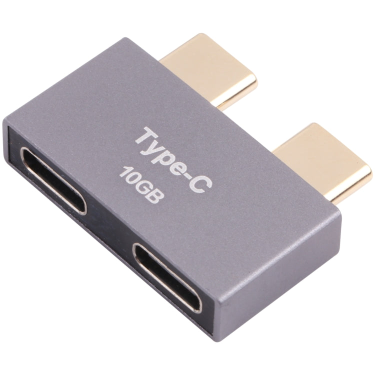 Doble USB-C / Tipo-C Macho a Doble adaptador Hembra USB-C / TYPE-C