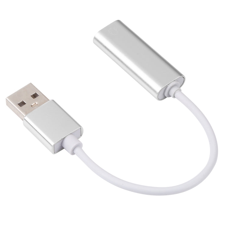 HiFI Magic Voice 7.1CH USB Sound Card (Silver)