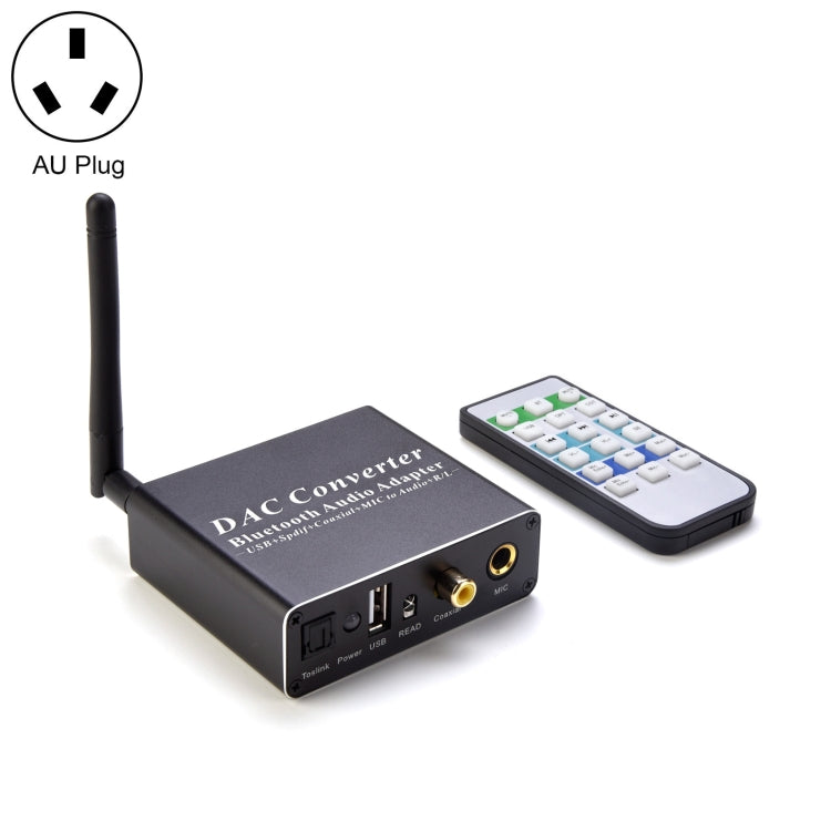 NK-Q8 Bluetooth Audio Adapter DAC Converter with Remote Control AU Plug