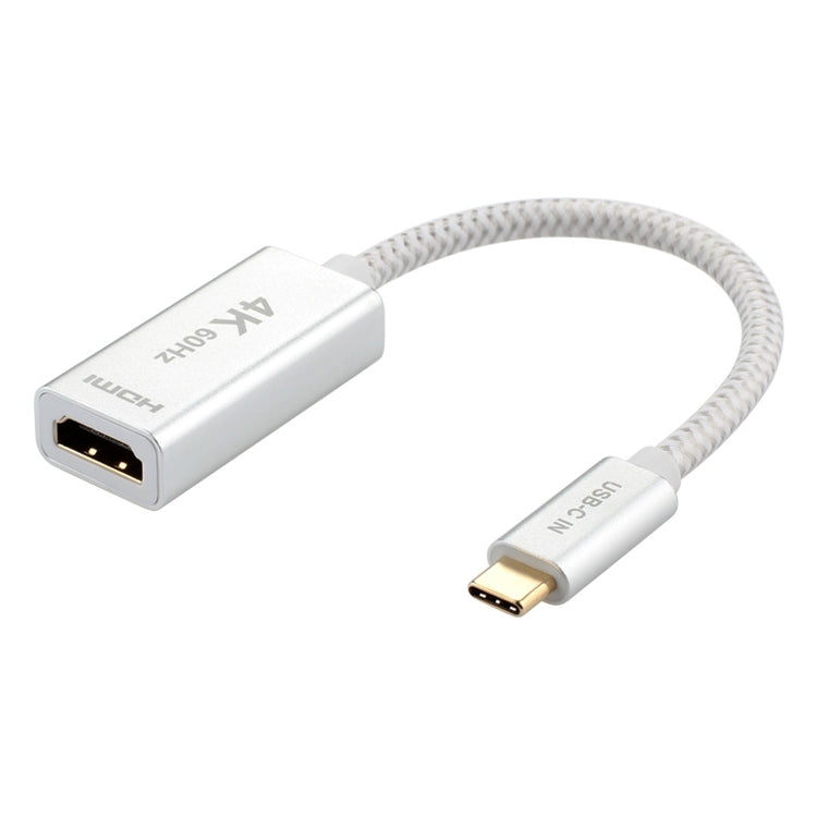 Câble adaptateur vidéo USB 3.1 Type-C mâle vers HDMI femelle Longueur : 20 cm