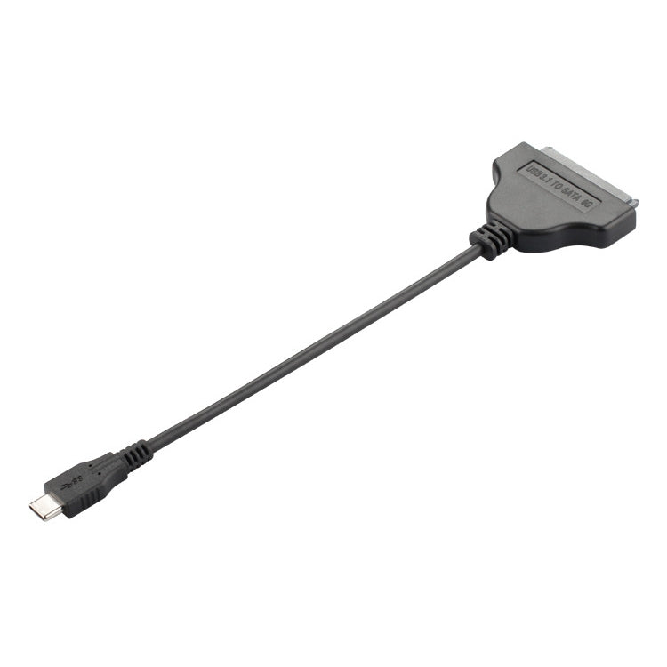 USB TYPE-C / USB-C vers SATA 2 7+15 Easy Drive Longueur du câble : 20 cm