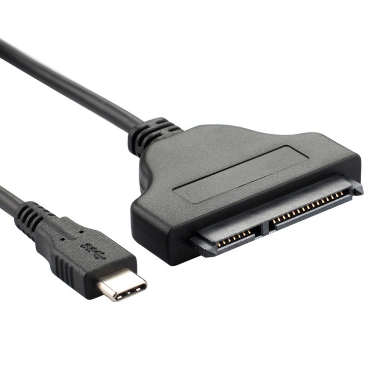 USB TYPE-C / USB-C a SATA 2 7 + 15 Cable de unidad fácil longitud: 20cm